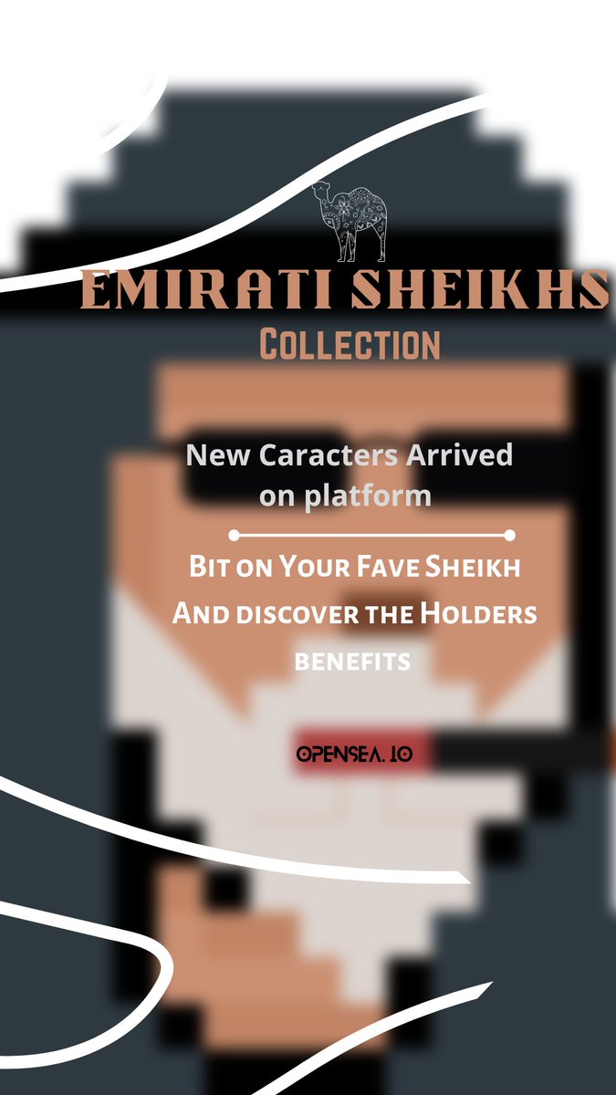 New Caracters Arrived on Platform 
emiratisheikhs.com