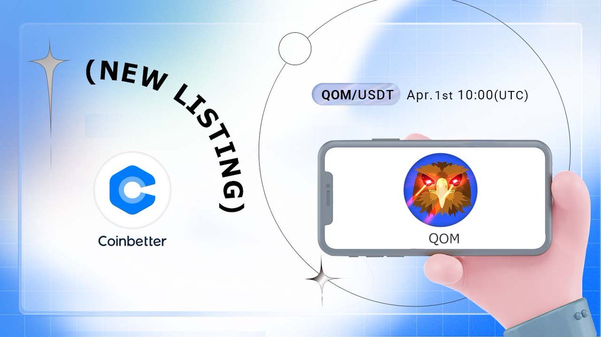 QOMARMY1's tweet photo. 📢#CBnewlisting💎
#QOM @ShibaPredator1 will be list on #Coinbetter!

🤡Trading: 10:00 Apr 1st, 2022 (UTC)
🤡Trading pair: $QOM/USDT

🔗Details: https://t.co/XdMV7X5pmj
#crypto #investing #altcoin https://t.co/lefQALohVN https://t.co/QdvT4ZVrDC