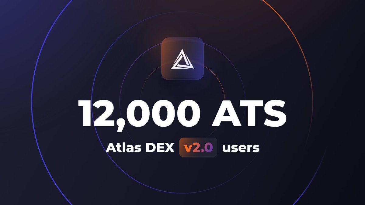atlas_dex's tweet photo. 🎉🎉 We're rewarding Atlas DEX v2.0 users with 12,000 $ATS! 🎉 🎉 

It only takes a few minutes to enter: 
👉 https://t.co/jj0xcoBnrp
⏱ Closes Friday 8 April

Full details: https://t.co/yxaw5nJCd1 https://t.co/H39MAuCejb