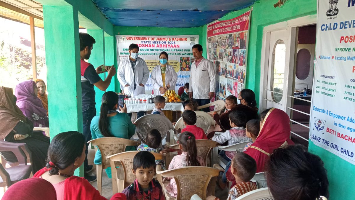 DICKishtwar's tweet photo. AYUSH Kishtwar celeberated #PoshanPakhwada at all AYUSH Centres of Dist. Kishtwar. Medical officers also distributed #healthkits &amp; created #massAwareness on Holistic nutrition to improve nutritional outcomes for children, pregnant women and lactating mothers
@diprjk
@dckishtwar https://t.co/Opxz7Rf98T