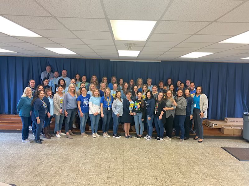 5thAveSchool's tweet photo. FAS kicks off Autism Awareness Month by “Lighting it up Blue!”
Happy Autism Awareness Month Everyone! https://t.co/ADuVTesqxe