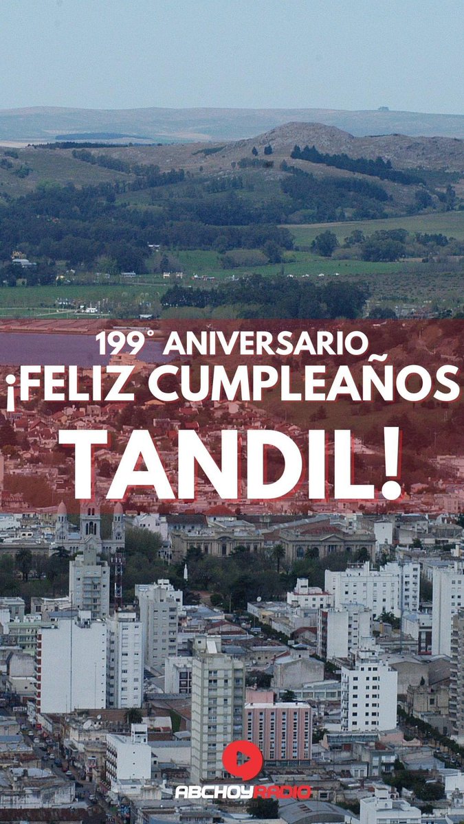 abchoyradio's tweet photo. Feliz cumpleaños a esta hermosa ciudad😍🎂 https://t.co/CHGF5v9Rih
