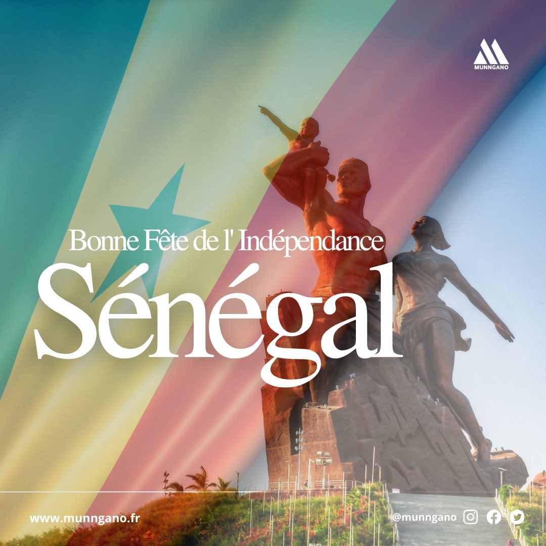 Bonne Fête de l'indépendance Sénégal 🇸🇳