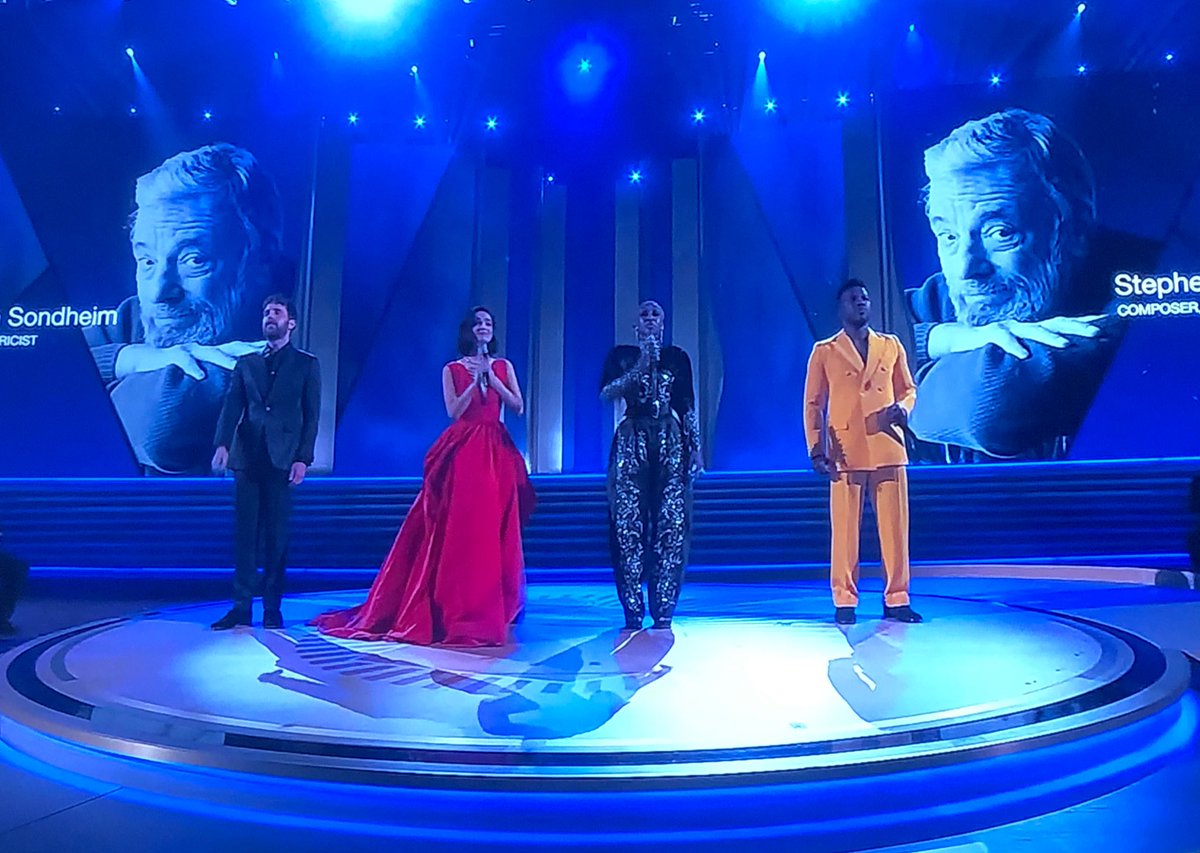 chelseagalusky's tweet photo. Is it too early to manifest a Broadway show featuring these greats? 🙏🏽The Sondheim medley  with @leslieodomjr, Cynthia Erivo, @rachelzegler, and Ben Platt is deserving of its own award. 

#Grammys #Broadwaydreams #diversityonscreen https://t.co/2yPV33EyMR