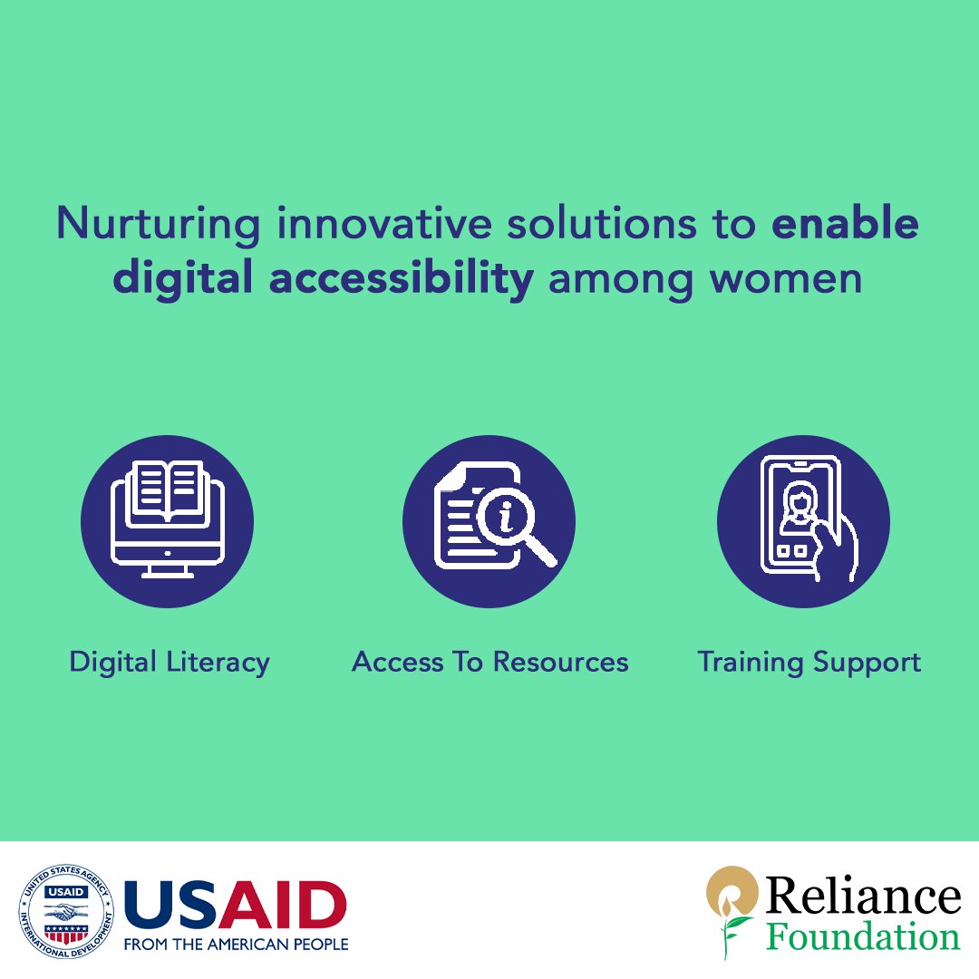 #DidYouKnow
Only 53% of Indian women were aware of the mobile internet in comparison to 69% of adult Indian men. With COVID-19 everything shifted online. It is even more critical to empower women and close the #genderdigitaldivide. 
#techforwomenandgirls #digitalinclusion