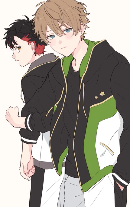 連行される翠くん 