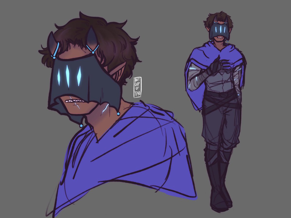 HotCupOfTao's tweet photo. Demon boy Omen doodle I drew as a warmup :3

#Omen #ValorantArt #Valorant #Fanart https://t.co/nNcUGmv4zV
