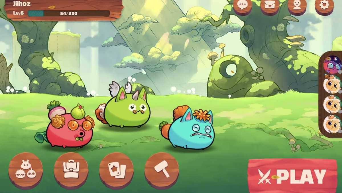 Buenos días 🤝 El lanzamiento de Axie Infinity Origin es en 3 días ⚡️