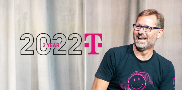 MeierSprint's tweet photo. We’re celebrating the successful two-year anniversary of our T-Mobile-Sprint merger. A New Era of Un-carrier. https://t.co/x2ZdiXo0mA https://t.co/UotLLyV4mf