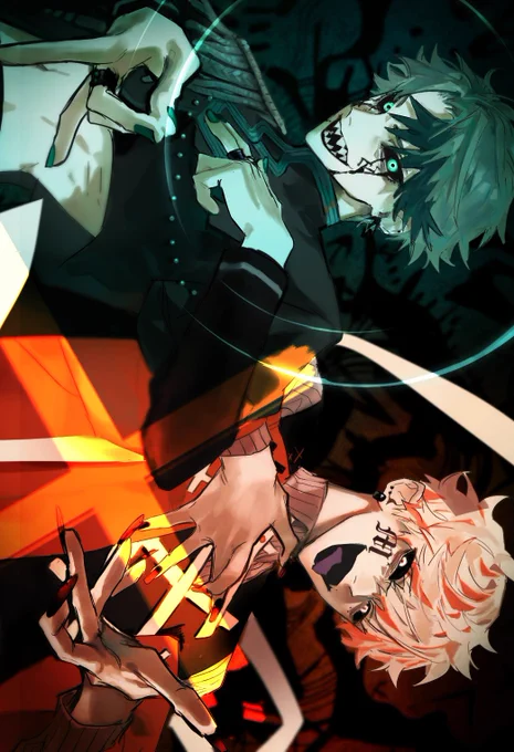 #Geroイラスト祭り #めいちゃん美術館
💚ヴィータ/メビウス🧡 