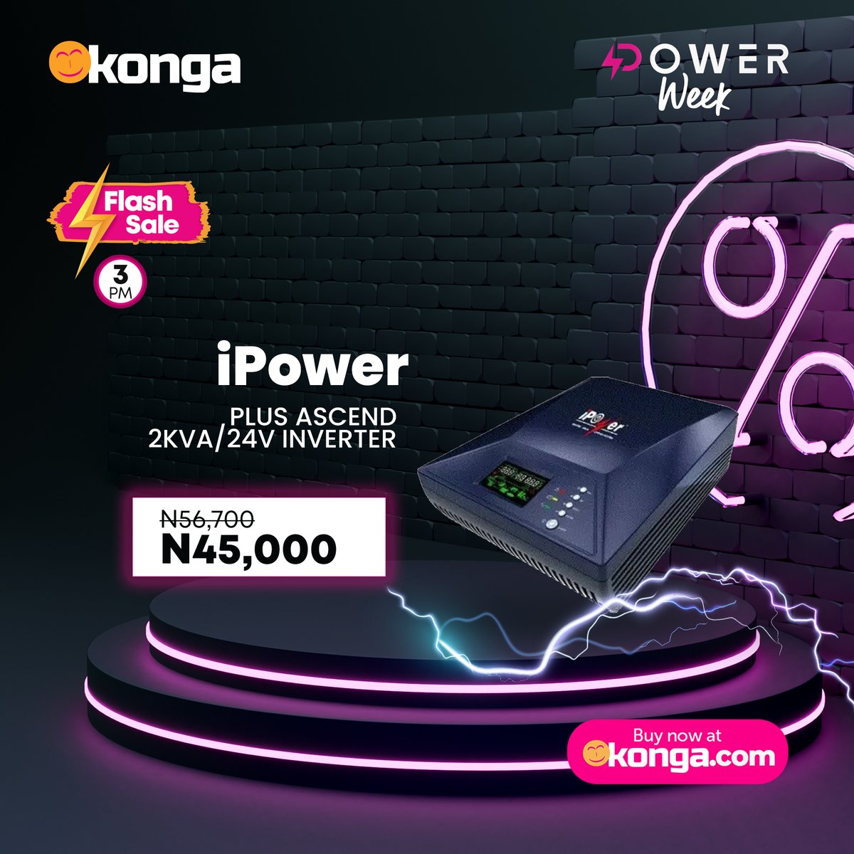 ShopKonga's tweet photo. Guys over 70% discount on all power products.🎺🎺🎺

Don't just love your friends by mouth, tag your families and folks on this huge one.

Make that purchase now!!!

Click here for more:https://t.co/Phfp7WKA4s

#KongaPowerWeek #ShopKonga #FreeDelivery https://t.co/RMaFbw0k63
