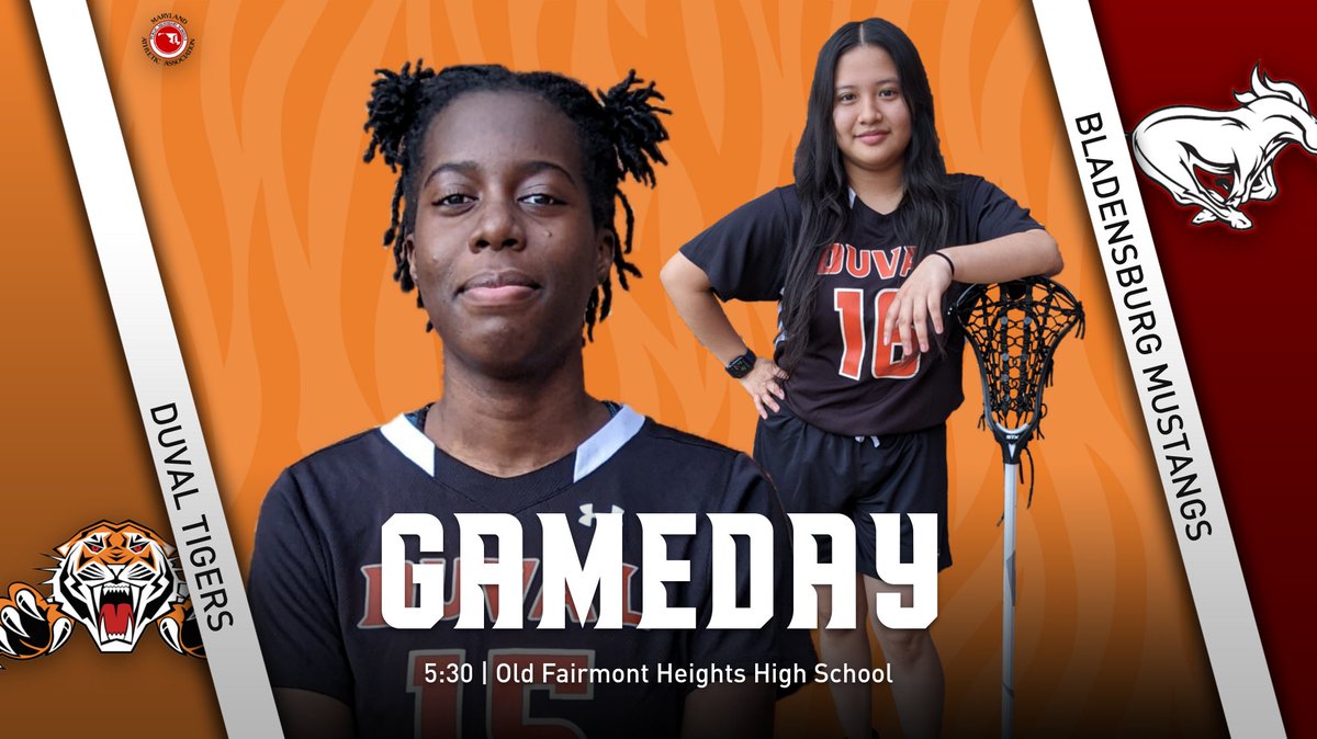 duvalglax's tweet photo. 🥍 IT'S GAMEDAY!🥍
🐯 vs. 🐎
⏰ 5:00 pm
📍 Old Fairmont Heights High School https://t.co/4mGycYyHsy