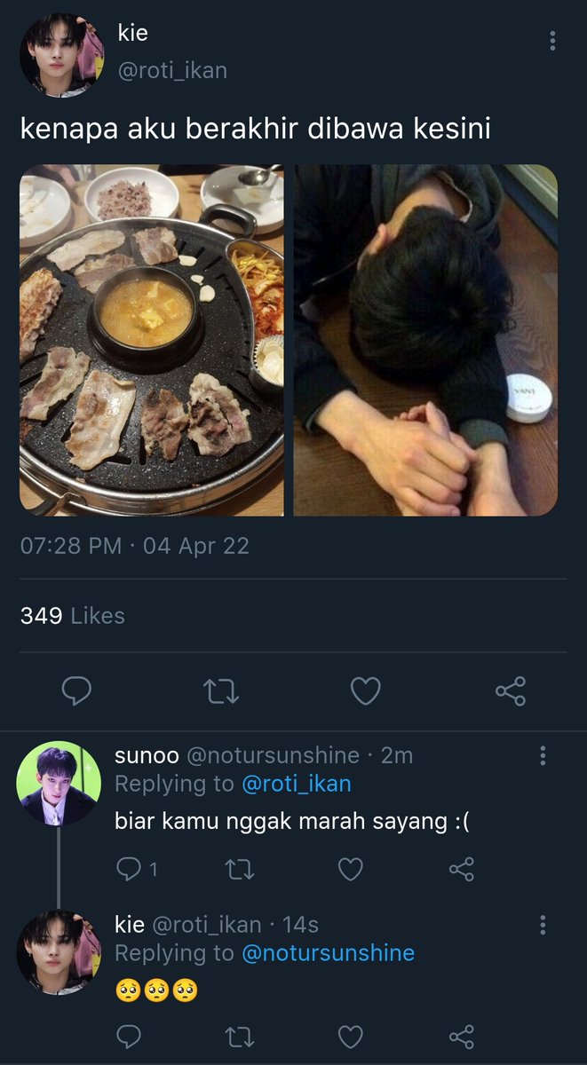 cholsuya's tweet photo. sunki twotweets,
ini pas baru pacaran sebulan https://t.co/Z7StiU4Q0y