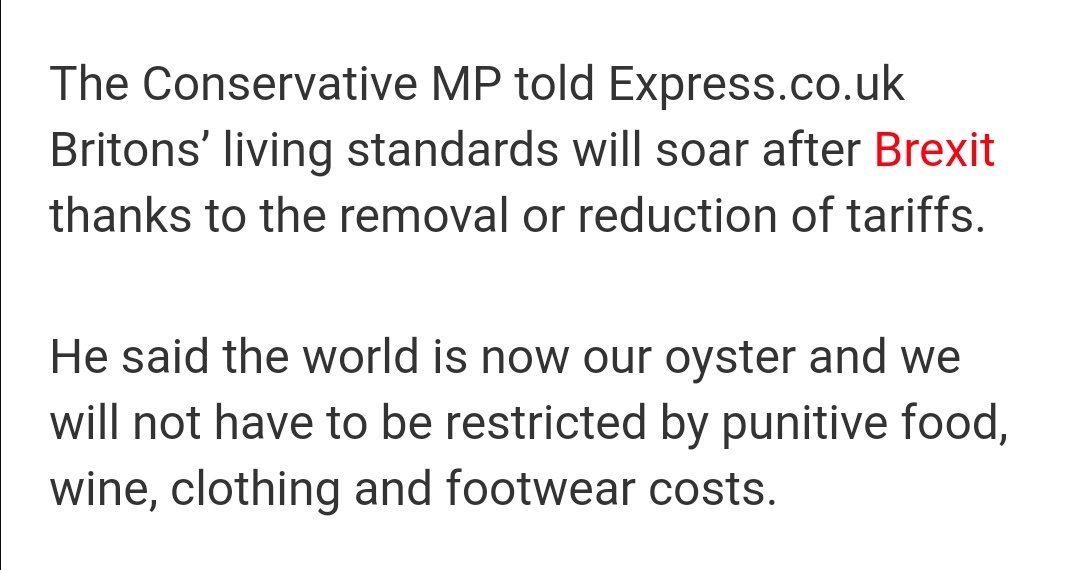 SkewSmug's tweet photo. Haunted Edwardian catheter Rees-Mogg when asked about his claim that food, clothing energy etc. would be cheaper after Brexit: "What we said was we'd be able to cut VAT on fuel".

Sure about that, you crusty Victorian wank sock? https://t.co/aKzK75KgZz