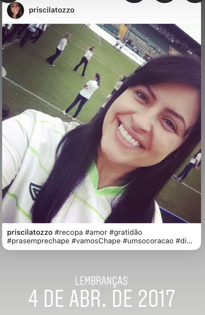 Priscila_Tozzo's tweet photo. E a lembrança de hoje? 💚💚💚
#recopa2017 #prasemprechape https://t.co/QOFvFjym8w