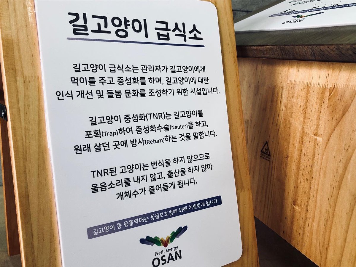 ywyoo's tweet photo. 경기도 오산시 길고양이급식소 🐈

_
#고양이발자국
#길고양이급식소 #오산 #오산시 #경기도 #공존 #냥스타그램 #길고양이 #고양이 #길냥이급식소 #환경 #부산 #해운대 #달맞이 #청사포 https://t.co/kphPdK78Ao