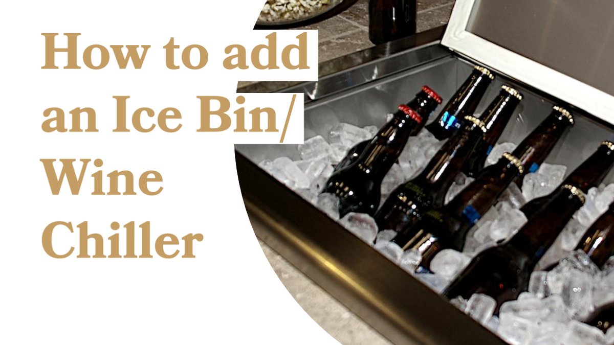 4LifeOutdoor's tweet photo. How to add an Ice Bin / Wine Chiller in outdoor cabinets! 
 https://t.co/LFA3sWWpAI https://t.co/9OgjLh8Rnk