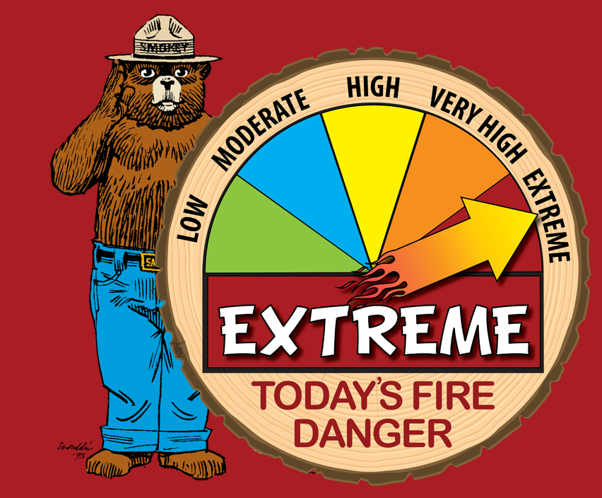 EmaSevier's tweet photo. 4/4/22 Sevier Co has recently seen how a high fire danger within throughout the area.  The approaching storm has increased the fire danger throughout Sevier County.  Forestry has indicated that there is a VERY HIGH FIRE DANGER throughout the region. (1/2) https://t.co/YAhFJbIxqb