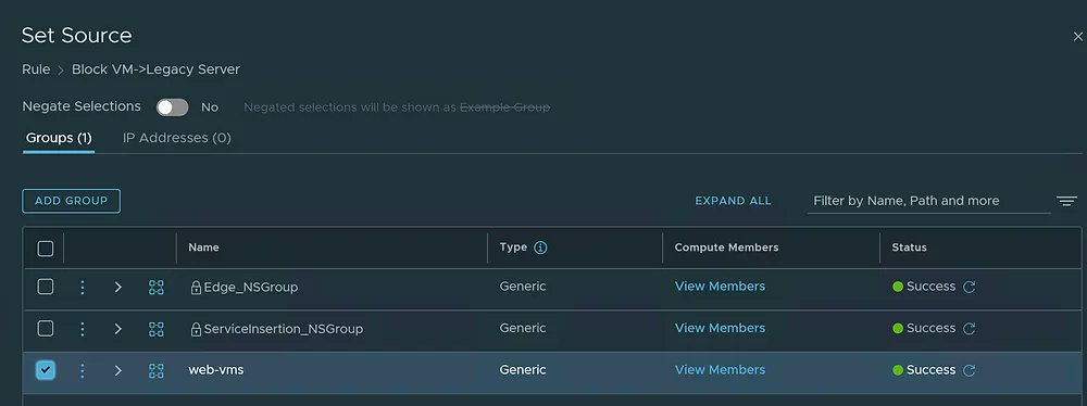 TrainTechBytes's tweet image. In older versions of NSX-T, writing firewall rules that referenced IP addresses was a little painful! In this blog, we&apos;ll discuss how NSX-T 3.2 changed things, and how it&apos;s a lot less painful now! buff.ly/3NF56Ph #vmug #nsxt #firewalls #VMware