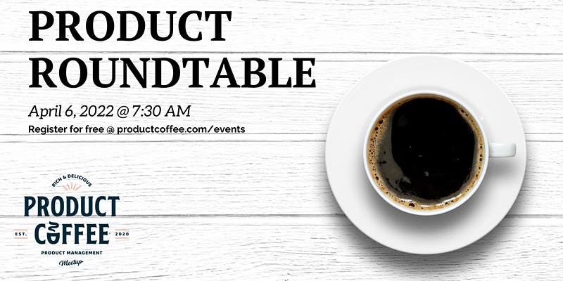 jeffmette's tweet photo. Join us Wednesday.

@Product Coffee Roundtable: 🚀 First 90 Days With a New Product.

Host:  Johanna Vander Ven

What are the key things to accomplish? What do you need to establish to be successful?

#newproduct #productmanagement
https://t.co/dH5cnICEhv https://t.co/wb9BnV6iWd