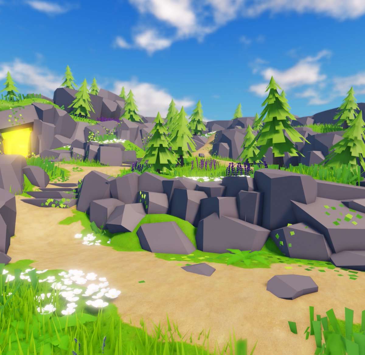 ntom1c's tweet photo. what do u think of this terrain style? 🤔

{ 🪴 #robloxdev | #roblox | @Roblox 🌿 } https://t.co/ANVwnnBh6z