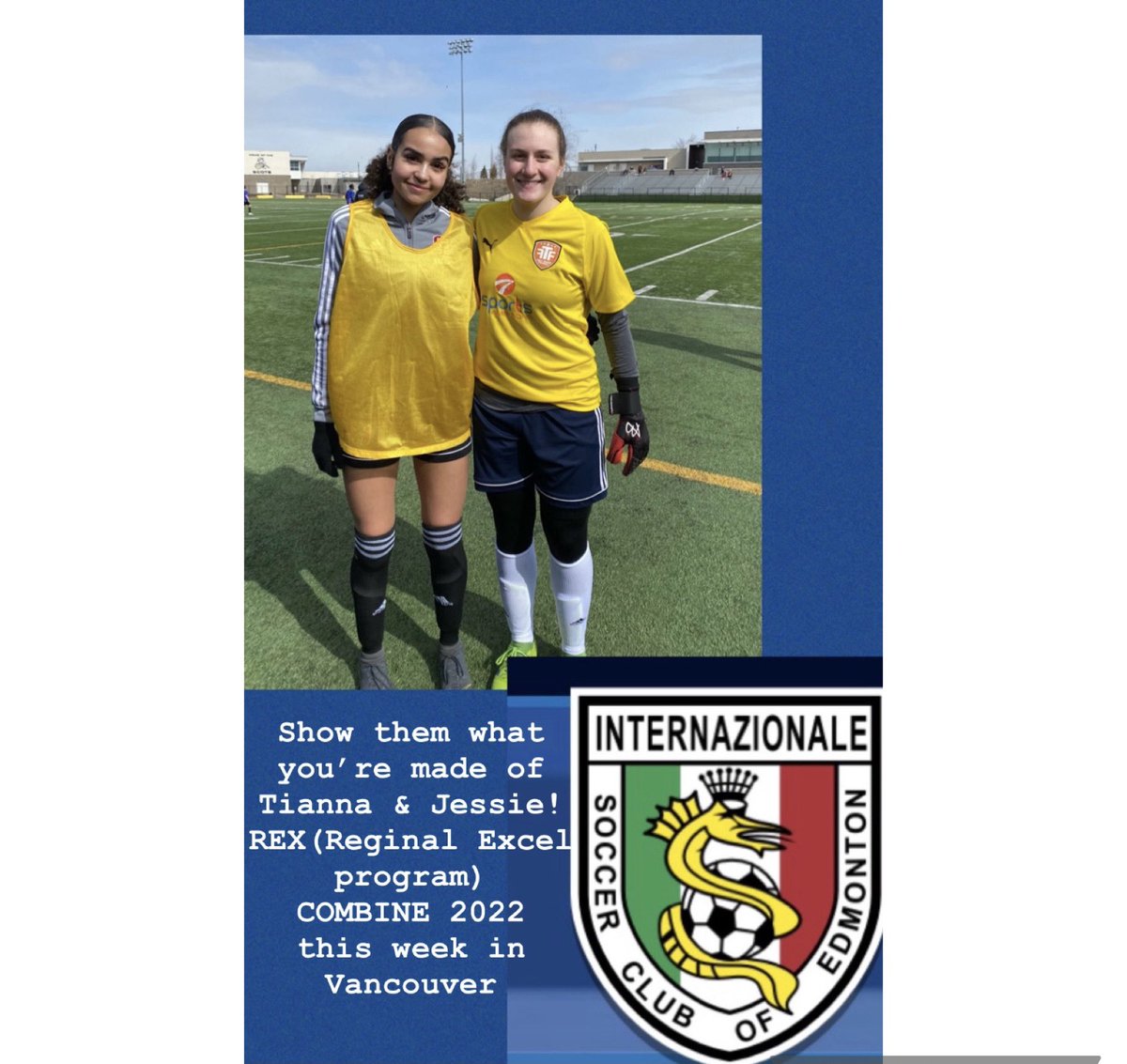InterEdmonton's tweet photo. You’ve got this ladies!
@JessieSpurrell
@EiysaSoccer @AlbertaSoccer #GoInterGo #weareeiysa https://t.co/tBT4jphxiP