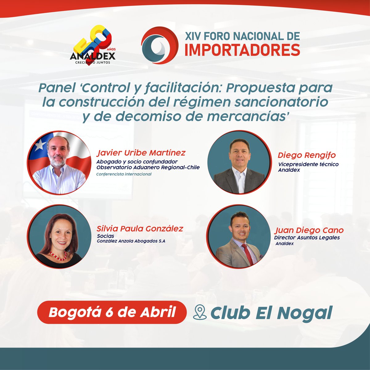 AnaldexColombia's tweet photo. #ForoImportadores | La normativa aduanera en Colombia está estructurada en obligación-sanción y sin una clara separación de lo formal y sustancial. Acompáñenos en la conversación con los expertos #JavierUribe #SilviaPaulaGonzález @juandicanog 

Regístrese: https://t.co/CqklTScfpR https://t.co/EzS8c95OzZ