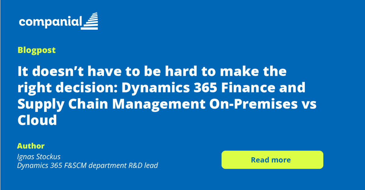 TrueCompanial's tweet photo. #Dynamics365 Finance and Supply Chain Management 𝐎𝐧-𝐏𝐫𝐞𝐦𝐢𝐬𝐞𝐬 𝐯𝐬 𝐂𝐥𝐨𝐮𝐝: It doesn’t have to be hard to make the right decision, read our latest blog &amp; see for yourself → https://t.co/g5shbPDRKS

#msdyn365fo https://t.co/bbahCPtnf5