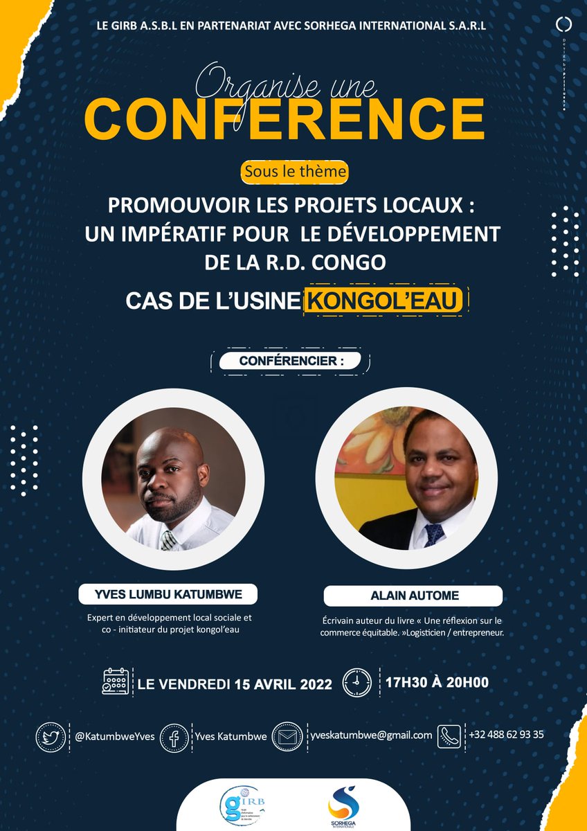 KatumbweYves's tweet photo. Pour approfondir la compréhension du public sur la nécessité de promouvoir des projets sociaux locaux et son impact dans l’amélioration du bien-être socio-économique des populations ainsi que du renforcement de la croissance économique; ...👇 https://t.co/ANJblDtaws