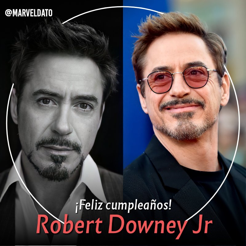 MarvelDato's tweet photo. Genio, millonario, playboy, filantropo, el superhéroe mas grande de Marvel 🙌

📆Hoy cumple 57 años el gran Robert Downey Jr, te queremos 3000. https://t.co/DKhANeWoWn