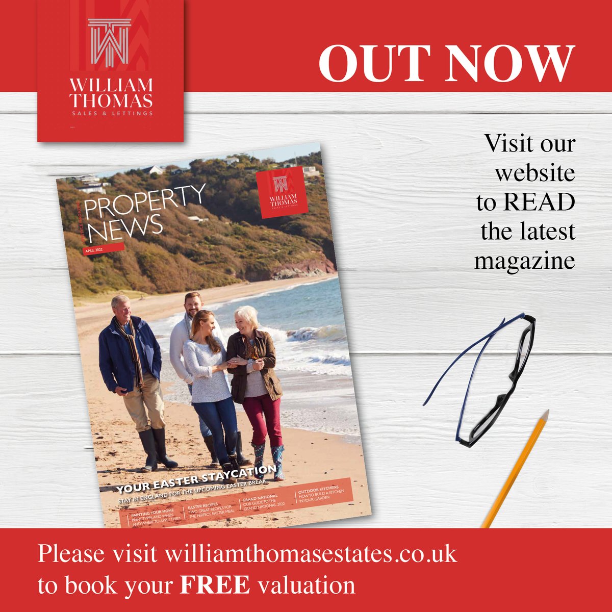 WilliamThomas07's tweet photo. Our April magazine is out now! Click the link below to read your digital copy! #April #Magazine #EstateAgentsUK

https://t.co/hdOT1G4Ytc https://t.co/p7NYMnjaye