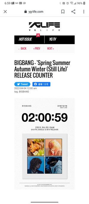 #BIGBANG_StillLife  #BIGBANGisBACK  #BIGBANG https://t.co/DvMVvXGYRt<a href="/tag/bigbang_stilllife"class="tags">#BIGBANG_StillLife</a><a href="/tag/bigbangisback"class="tags">#BIGBANGisBACK</a><a href="/tag/bigbang"class="tags">#BIGBANG</a>