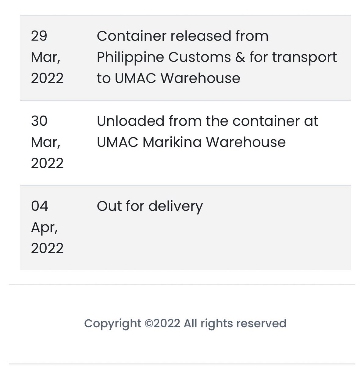 NewiCartPH's tweet photo. #NewiPH_Updates
> “out for delivery” po siya today kaso until now wala pa rin po dumarating baka tomorrow pa po iship sa akin
> will also post mass update once matapos sorting nitong box na magaarrive po~ https://t.co/ieDZhilBZe