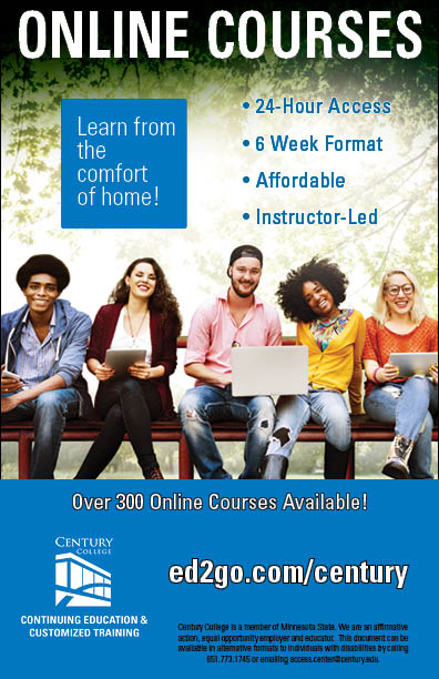 CenturyCECT's tweet photo. πͺππππππ πͺππππππ πͺπ¬πͺπ» offers flexible #online courses!
Find a course & start today!
https://t.co/OgVKWzSrJx
#centurycollege #ed2go #onlinecourses #LearnAtHome #continuingeducation #flexibility #onlineclass https://t.co/wfmcw2X0mo