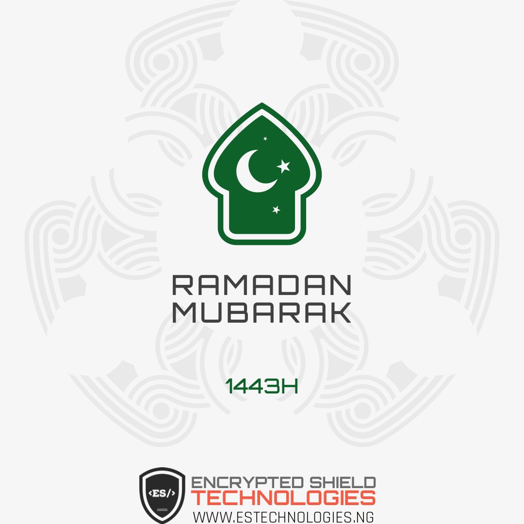 ESTechNG's tweet photo. As the month of #Ramadan begins, the entire management of #ESTechnologies joins the Muslim community in celebrating the Holy month.  

#RamadanMubarak https://t.co/O0gZwjBiEw
