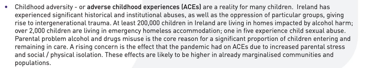 IrelandSilent's tweet photo. 🚨@PEIN_Ire paper launched today highlights the 200,000 children living with problem alcohol use in the home. This is an adverse childhood experience that can cause physical and mental health issues across the lifespan. #aces #trauma https://t.co/WBCBvM90Bv