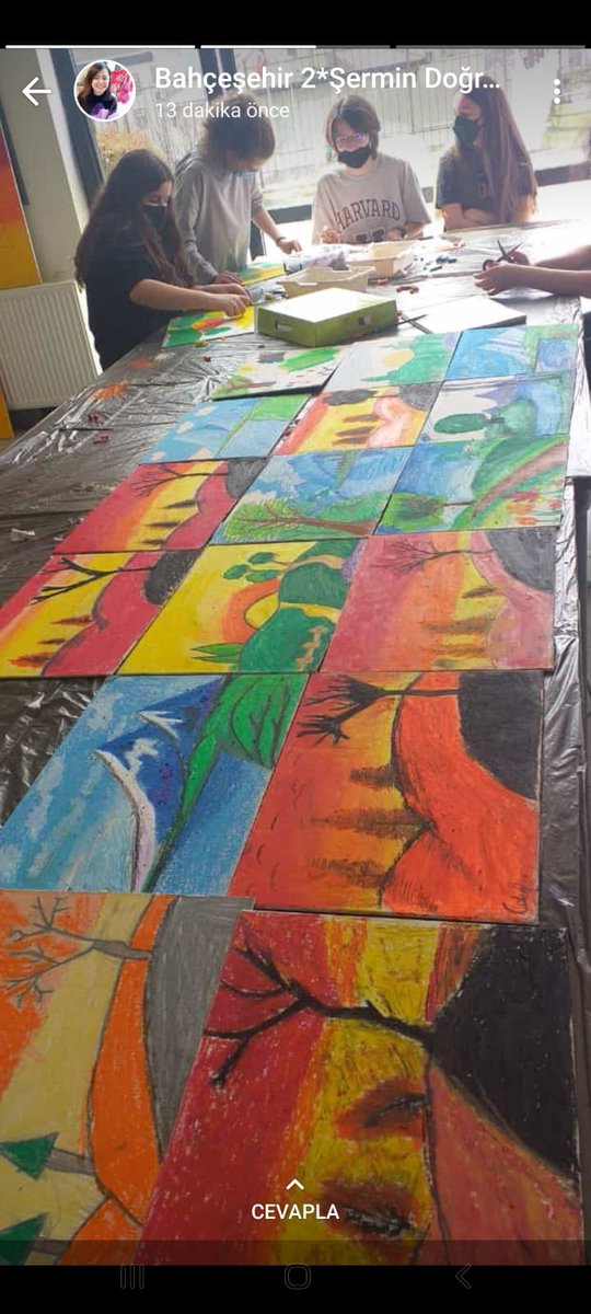 7. Sınıflar ile pastel boya manzara çalışmalarımız🖼🎨
<a href="/DogaOkullari/">Doğa Koleji</a> 
@Bahcesehr2_Doga 
<a href="/EnisEryaman/">Enis Eryaman</a> 
<a href="/ozdemirsrd/">SERDAR ÖZDEMİR</a> 
<a href="/suleymancalis33/">Süleyman Çalış</a> 
<a href="/enversahin82/">Enver Şahin</a>