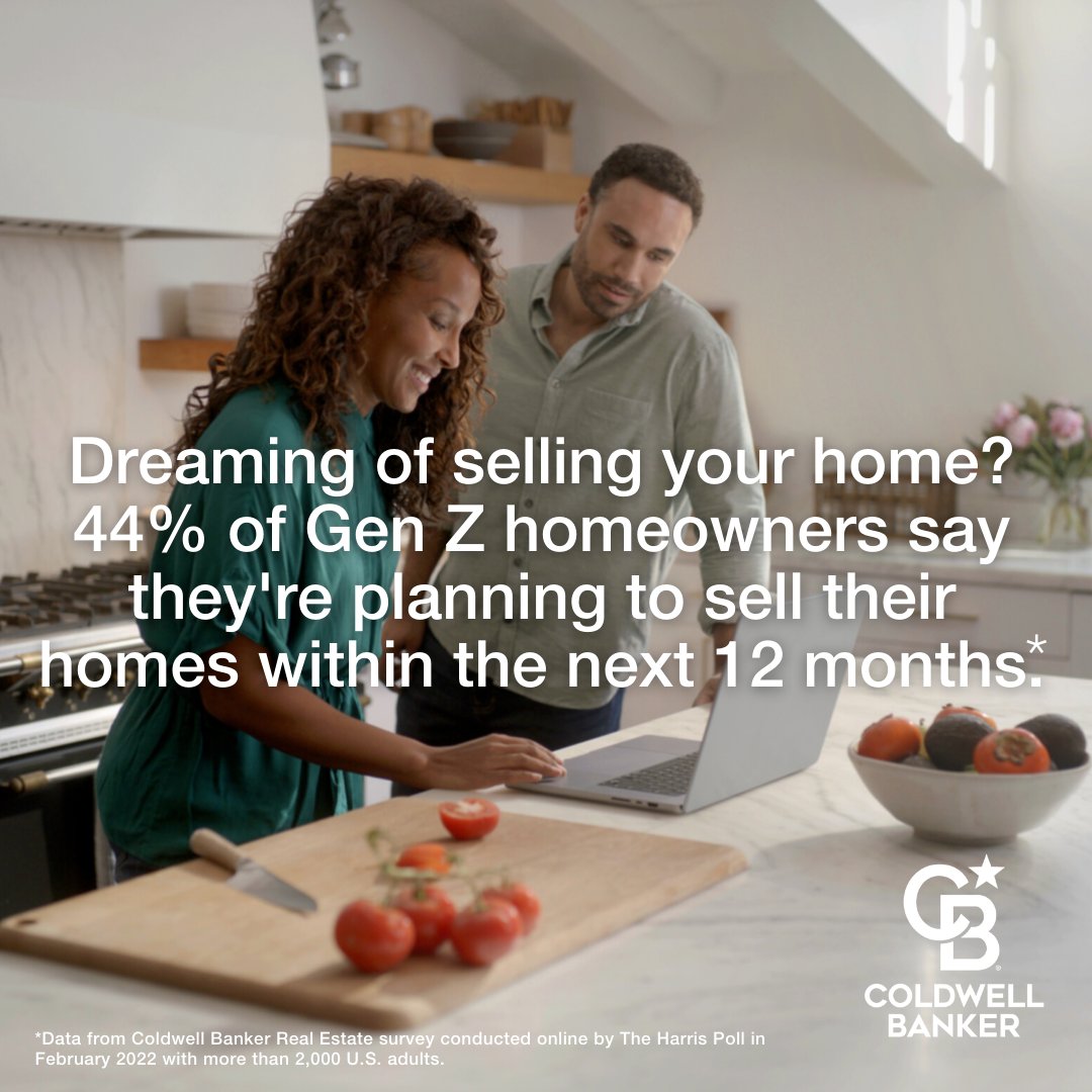 YolyBotkin's tweet photo. With so many homeowners planning to sell in the next 12 months, many Americans of all ages think more highly of agents with a strong social media presence. Check out more findings from Coldwell Banker’s recent survey:  
https://t.co/pbiDitDEXs #DreamWithCB https://t.co/WEfpnHXGaB