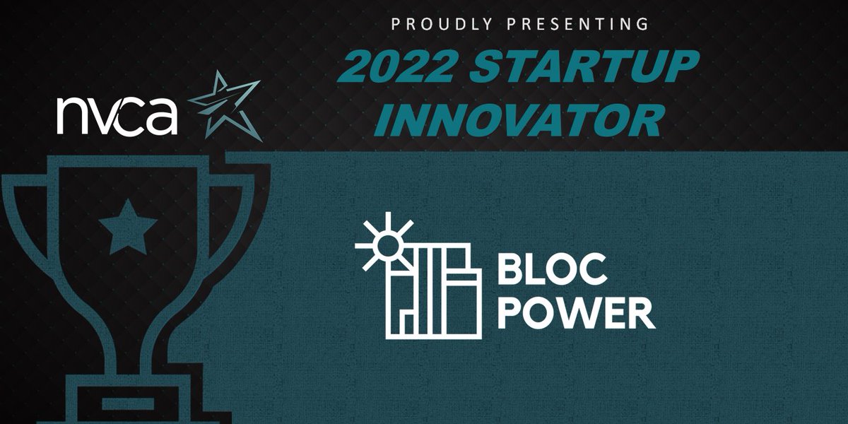 NVCA (@nvca) on Twitter photo 🔌🔥 #ICYMI – NVCA is proud to recognize <a href="/BlocPower/">BlocPower</a>, a #climate tech startup that is making American #cities #greener, #smarter #healthier with the 2022 Startup Innovator Award. 
💪 More about BlocPower's significant contributions to society: linktr.ee/blocpower 🔌🔥 #ICYMI – NVCA is proud to recognize <a href="/BlocPower/">BlocPower</a>, a #climate tech startup that is making American #cities #greener, #smarter #healthier with the 2022 Startup Innovator Award. 
💪 More about BlocPower's significant contributions to society: linktr.ee/blocpower