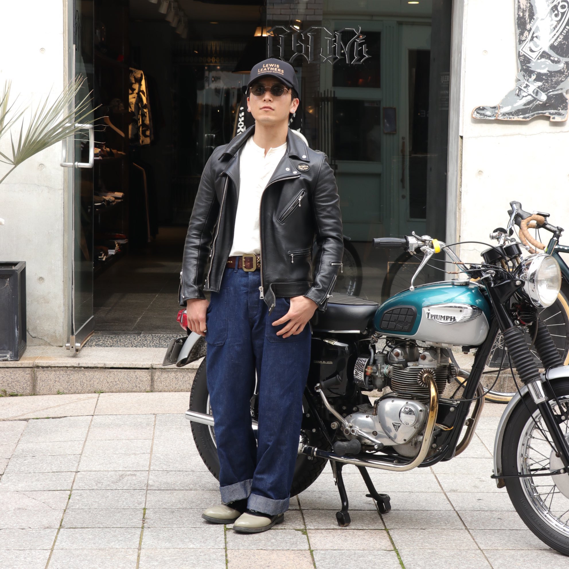 【超希少】Triumph by Lewis Leathers ライダース 40 2025年最新】Yahoo!オークション -ルイス レザー 40の中古品