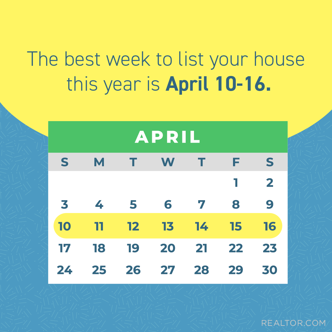 JoeHerbertAgent's tweet photo. The best week to list your house is right around the corner. During the week of April 10th, sellers can benefit from increasing buyer demand, higher home prices, and a fast sales process, according to data from...
#expertanswers

From the team at https://t.co/7djv5CgEyf https://t.co/fiu1avT9I3