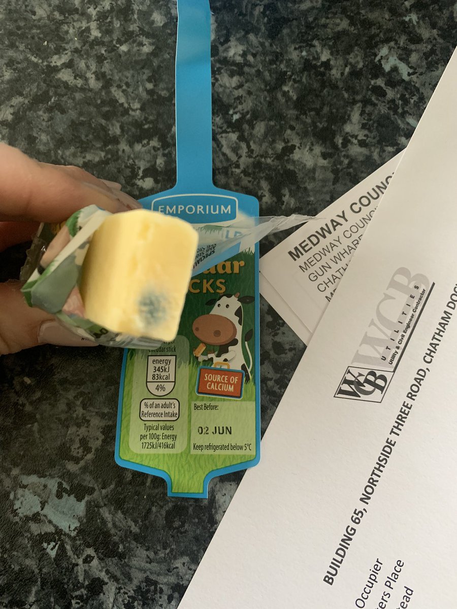Dani_Simmo's tweet photo. @AldiUK glad this was spotted before I gave to my daughter today.  Best before date 2nd June as per image.  Not a great time to be having to throw food away. https://t.co/WCDqNGgupK
