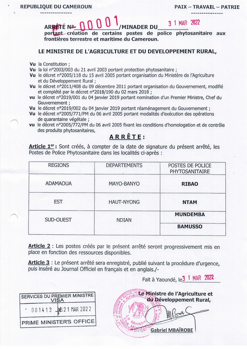 Gabriel MBAIROBE Officiel tweet media