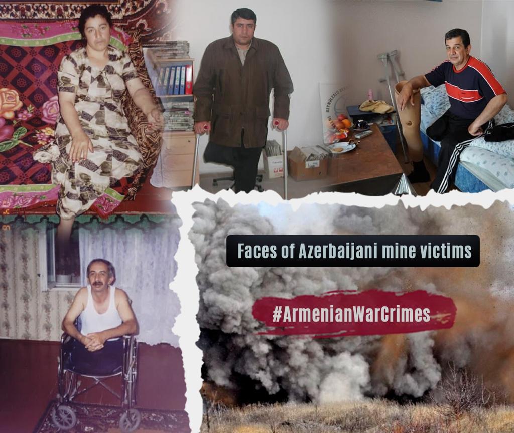 Nubar28230754's tweet photo. -       Armenian land mines kill civilians in Azerbaijan's Karabakh Region. #ArmenianWarCrimes #FreeUsFromLandMines https://t.co/hUT7Ueo8wC