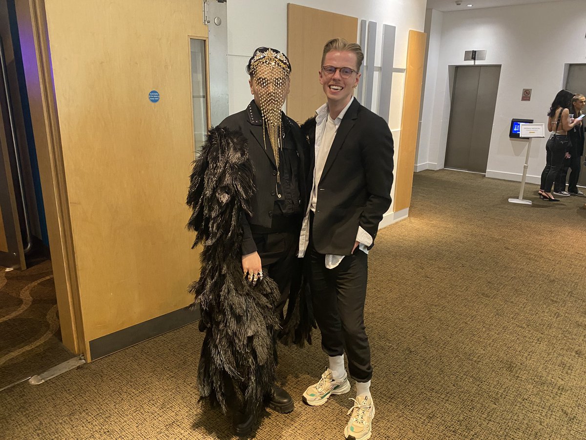 Jamie Hannah (@justjamiehannah) on Twitter photo so lovely to seeing you shine <a href="/SheldRiley/">SHELDON RILEY</a> at the pre-Eurovision party last night. Fingers are crossed for you 🇦🇺 #Eurovision so lovely to seeing you shine <a href="/SheldRiley/">SHELDON RILEY</a> at the pre-Eurovision party last night. Fingers are crossed for you 🇦🇺 #Eurovision