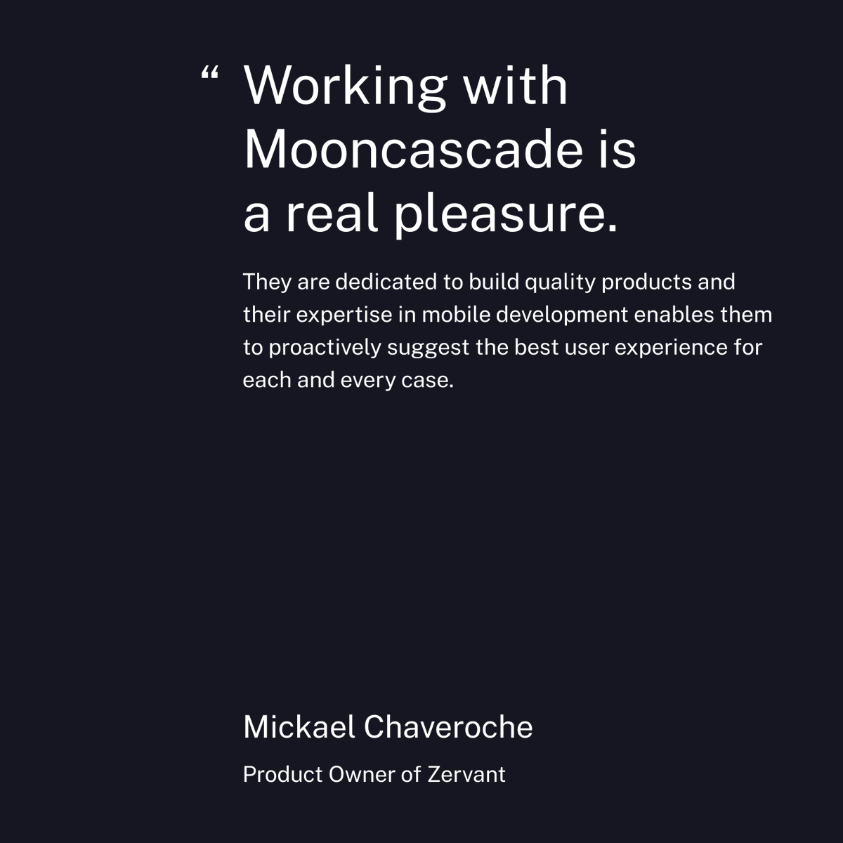 mooncascade's tweet photo. Mooncascade built the native iOS and Android apps to help small businesses invoice on the go. When we started working together, Zervant had a web application that their users love. Together, we helped give Zervant’s users a wider access to the software they use. 🚀 https://t.co/jJ02wxnMbq