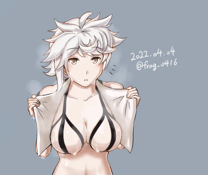 雲龍ってなんとなく無頓着そうなので暑いからって平気でこういうことしてそう#艦これ版深夜の真剣お絵描き60分一本勝負#艦これ版真剣お絵描き60分一本勝負_20220404 