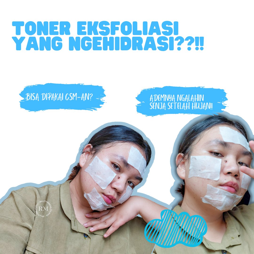 iruthmanurung's tweet photo. Udah pernah pakai toner eksfoliasi plus hidrasi dalam satu galon eh botol belum??? 

Kenalin nih First Lab Probiotic Barrier Toner~~

A thread

#thinczensapproved #UpgradeYourBarrier #FirstLab #racuninskincare https://t.co/Rc93Cf5xxt