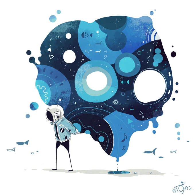 宇宙のかたち

#イラスト 