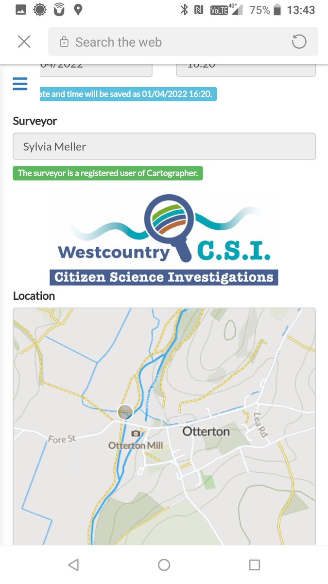 EagerTsj's tweet photo. @SouthWestWater @simonjamesjupp Hello Alex. I have attached two photos showing the locations of the water testing. The one north of Otterton had the lower reading. The others were in Otterton itself which is north of Budleigh Salterton East Devon. Let me know if you need anymore information. https://t.co/wxB9gH7dl3